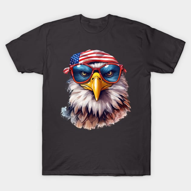 American Eagle T-Shirt by Kingdom Arts and Designs